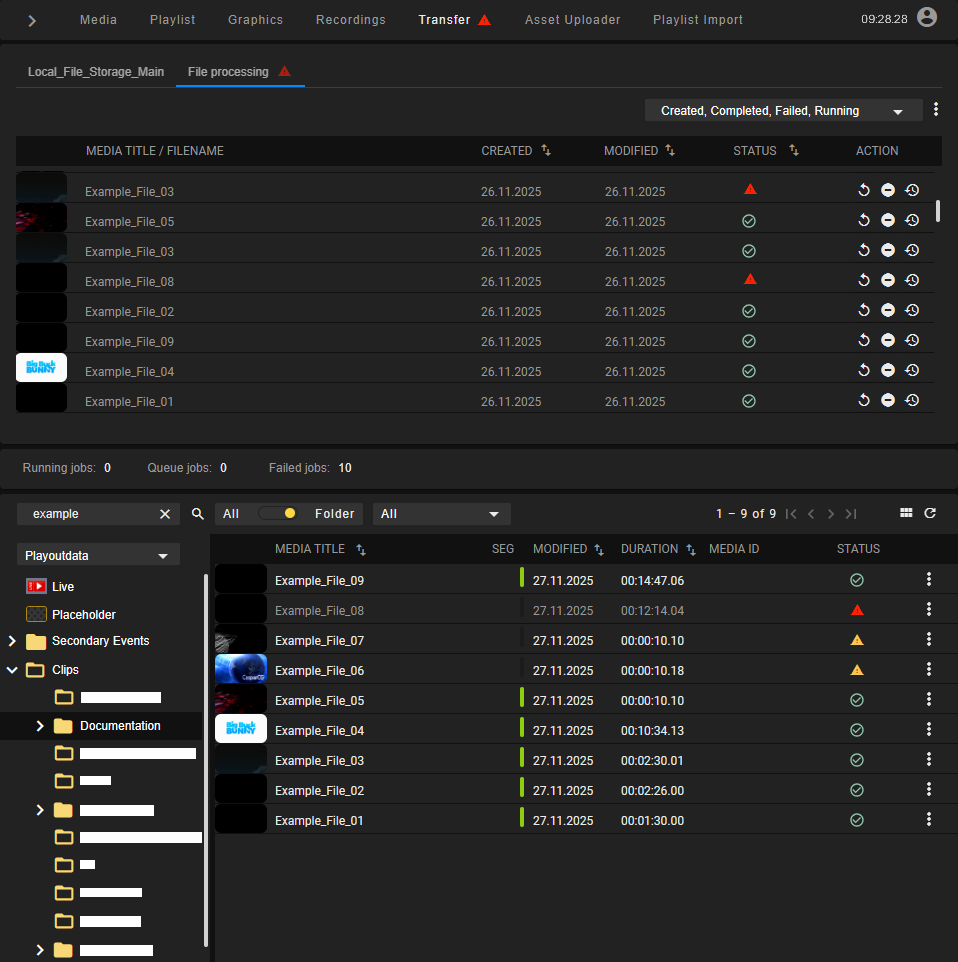 Automation - File processing list